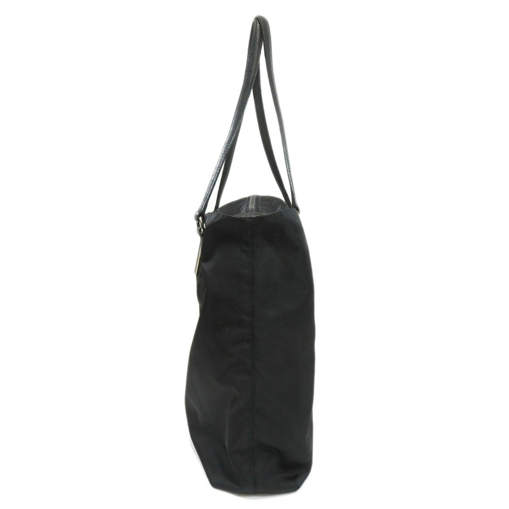 Prada signature Black triangle Tessuto tote bag - Picture 3 of 11